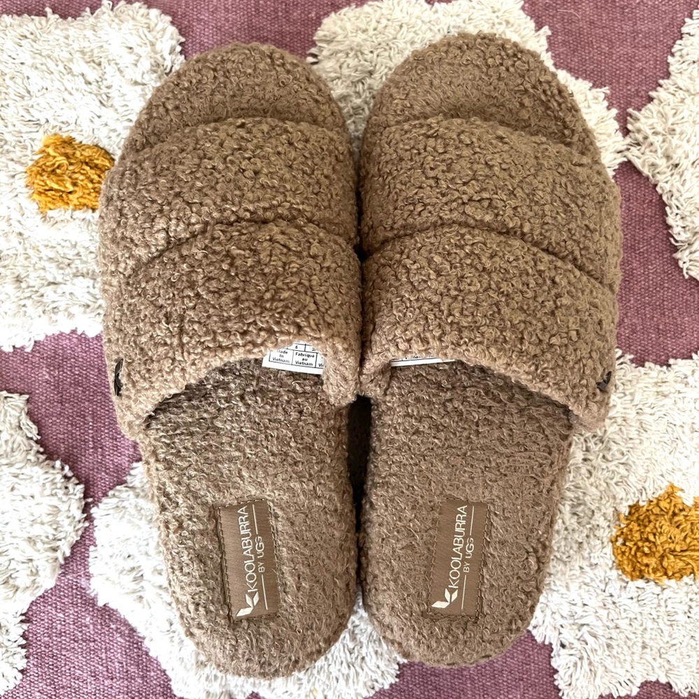 Koolaburra UGG Peachee Slide Slipper Size 8